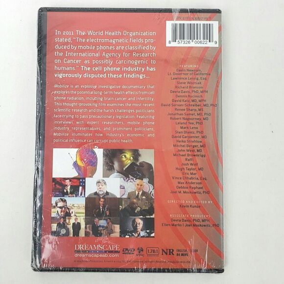 Mobilize DVD Documentary 2014 Dreamscape Cell Phone Radiation Health Risks NEW - Picture 2 of 2